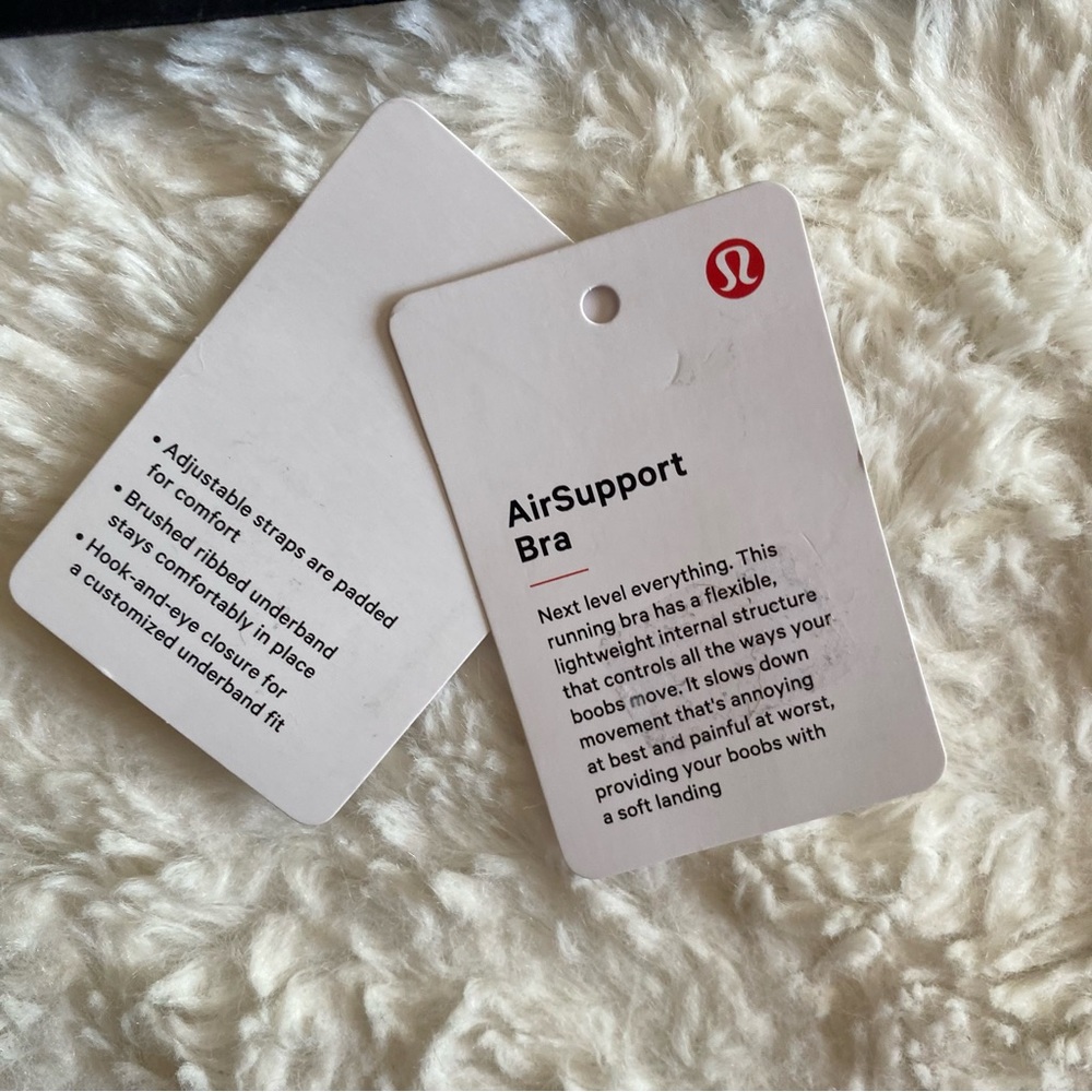 Lululemon AirSupport Bra New - Picture 3 of 9